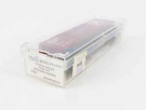 N Scale Micro-Trains 30080 Western Pacific 50' Ribside Double Door Box Car RTR
