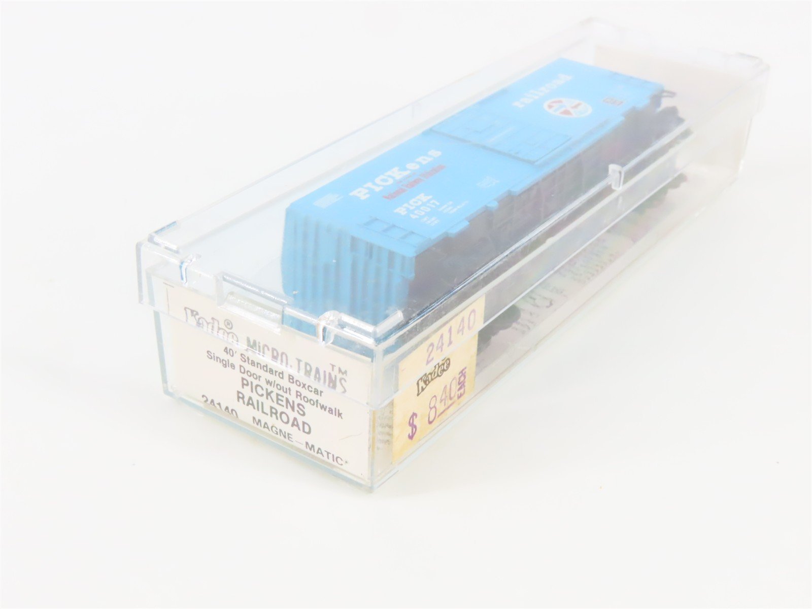 N Scale Micro-Trains 24140 PICK Pickens Railroad 40' Box Car 40017 RTR