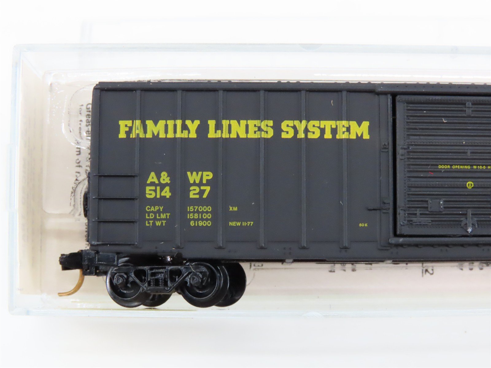N Scale Micro-Trains 25200 A&WP Family Lines System 50' Box Car 51427 RTR