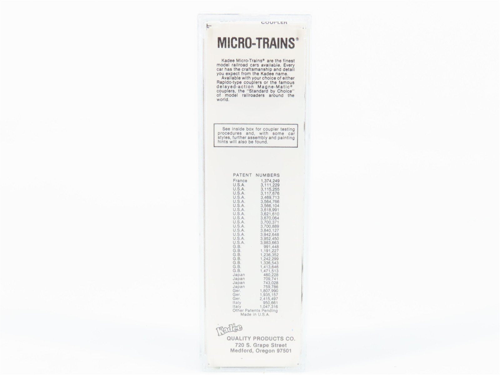 N Scale Micro-Trains 20370 WIF West India Fruit & Steamship Co. 40' Box Car RTR