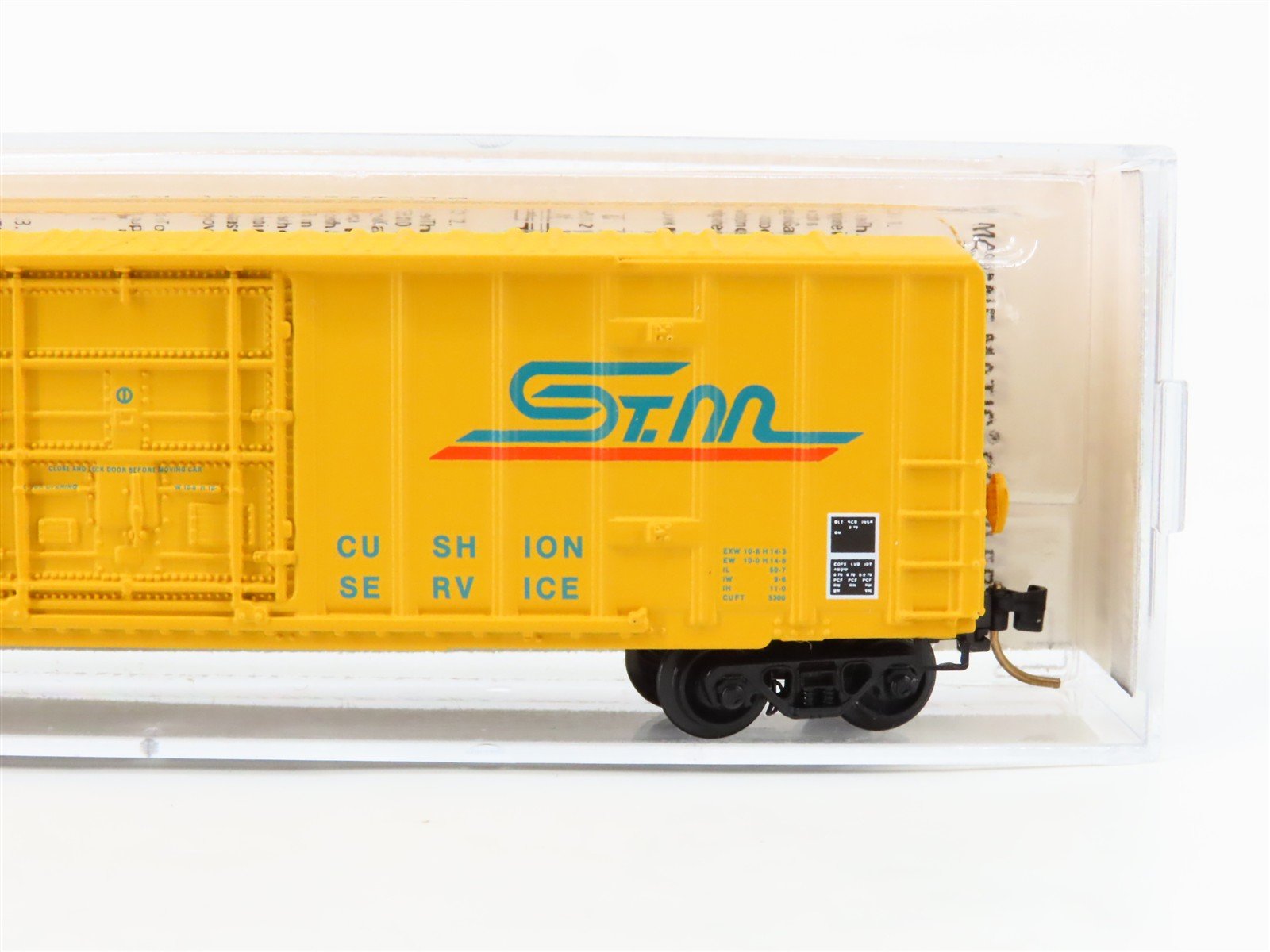N Scale Micro-Trains 27130 SM St. Marys Railroad 50' Box Car 2155 RTR