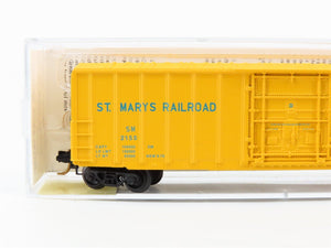 N Scale Micro-Trains 27130 SM St. Marys Railroad 50' Box Car 2155 RTR