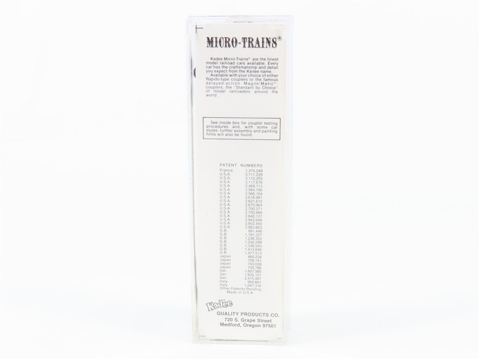 N Scale Micro-Trains 27130 SM St. Marys Railroad 50' Box Car 2155 RTR
