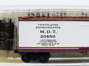 N Scale Micro-Trains 49140 MDT New York Central 40' Reefer 20680 RTR