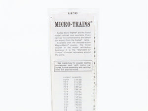 N Scale Micro-Trains 51080 NYC New York Central 34' Wood-Sheathed Caboose RTR