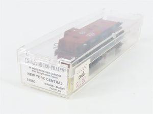 N Scale Micro-Trains 51080 NYC New York Central 34' Wood-Sheathed Caboose RTR