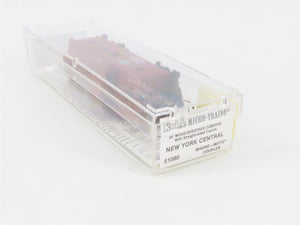 N Scale Micro-Trains 51080 NYC New York Central 34' Wood-Sheathed Caboose RTR