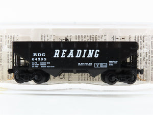 N Scale Micro-Trains 55220 RDG Reading 33' 2-Bay Hopper 64395 RTR
