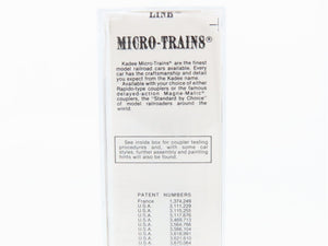 N Scale Micro-Trains 55220 RDG Reading 33' 2-Bay Hopper 64395 RTR