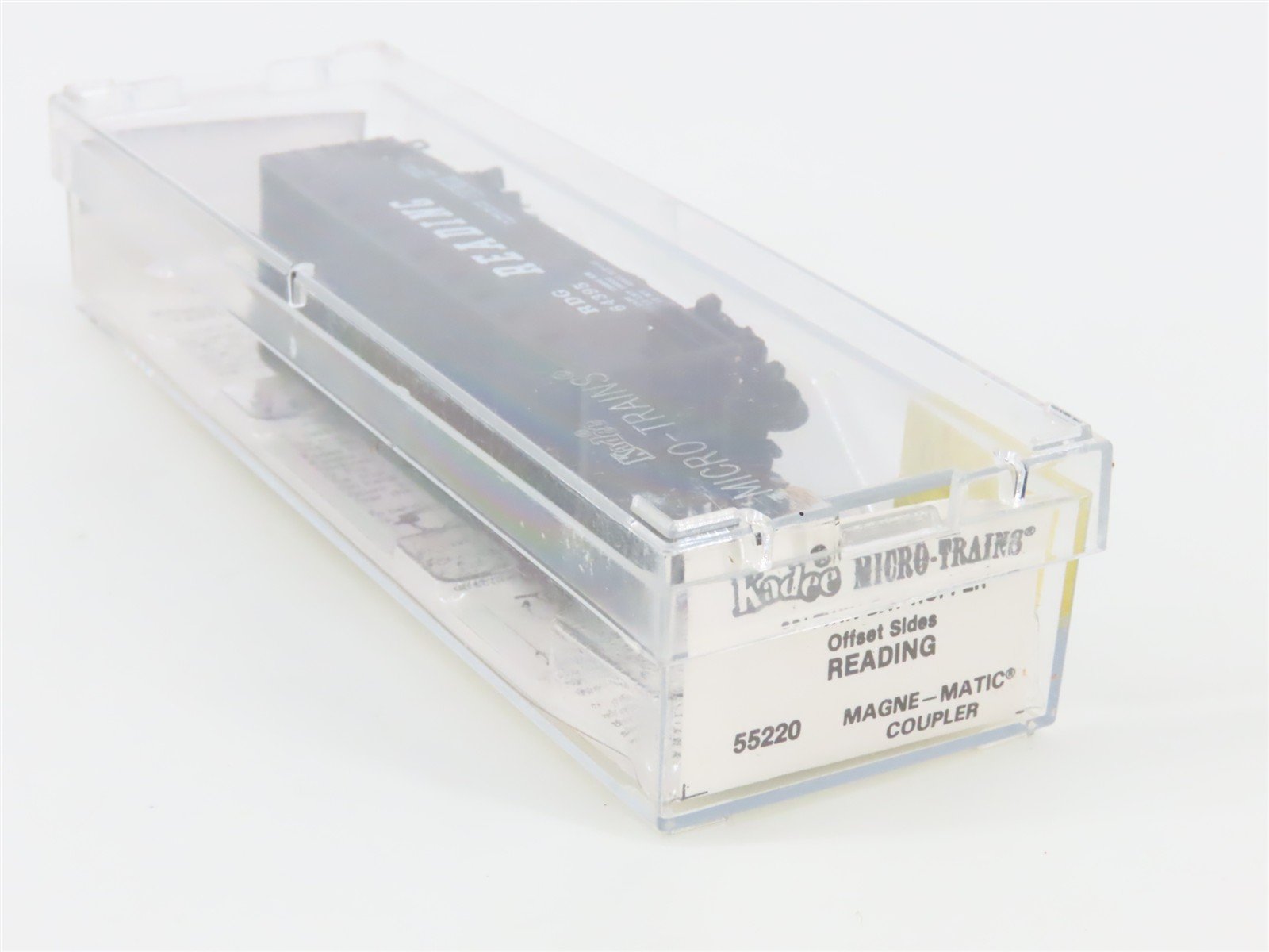 N Scale Micro-Trains 55220 RDG Reading 33' 2-Bay Hopper 64395 RTR