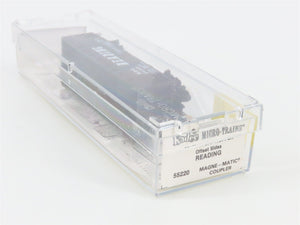 N Scale Micro-Trains 55220 RDG Reading 33' 2-Bay Hopper 64395 RTR