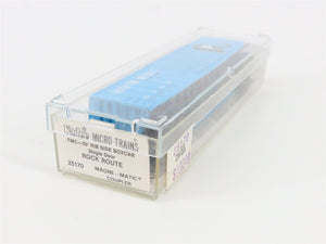 N Scale Micro-Trains 25170 Rock Island 50' Single Door Rib Side Box Car RTR