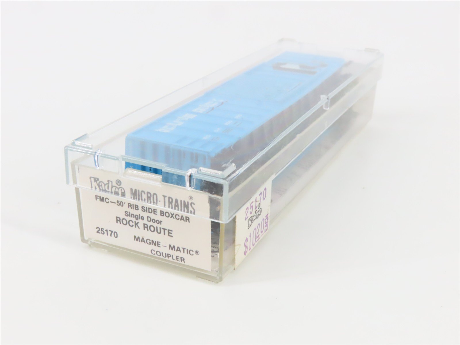 N Scale Micro-Trains 25170 Rock Island 50' Single Door Rib Side Box Car RTR