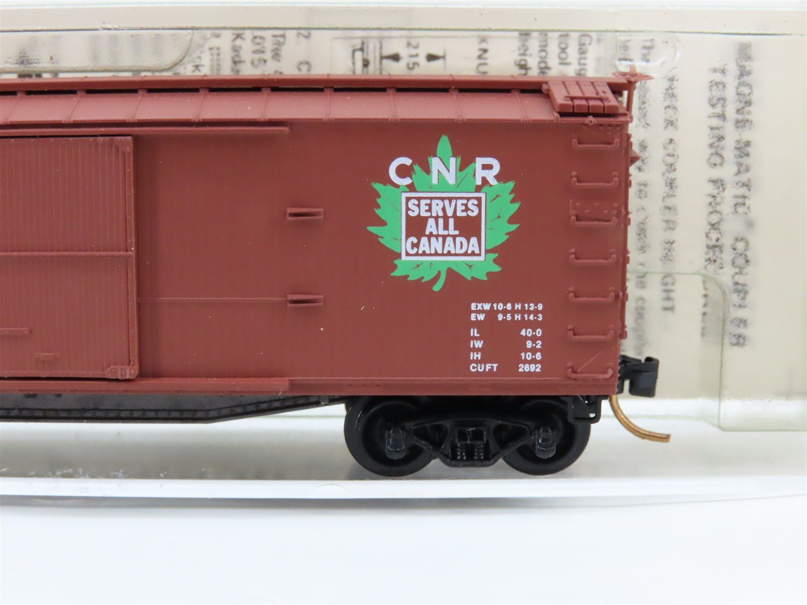 N Scale Micro-Trains 39040 CN Canadian National 40' Double Sheathed Box Car RTR