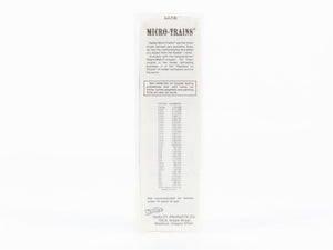 N Scale Micro-Trains 51050 NP Northern Pacific 34' Wood-Sheathed Caboose RTR