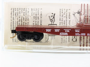 N Scale Micro-Trains 45140 PRR Pennsylvania 50' Fishbelly Flat Car 470128 RTR