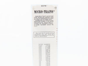N Scale Micro-Trains 45140 PRR Pennsylvania 50' Fishbelly Flat Car 470128 RTR