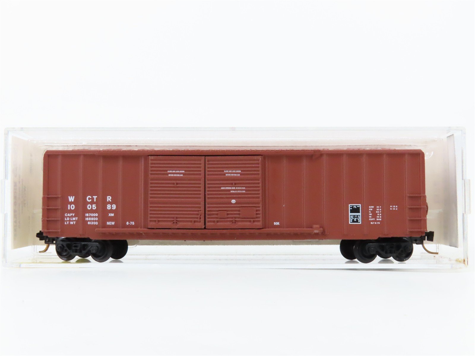 N Scale Micro-Trains 30120 WCTR White City Terminal 50' Box Car 100589 RTR