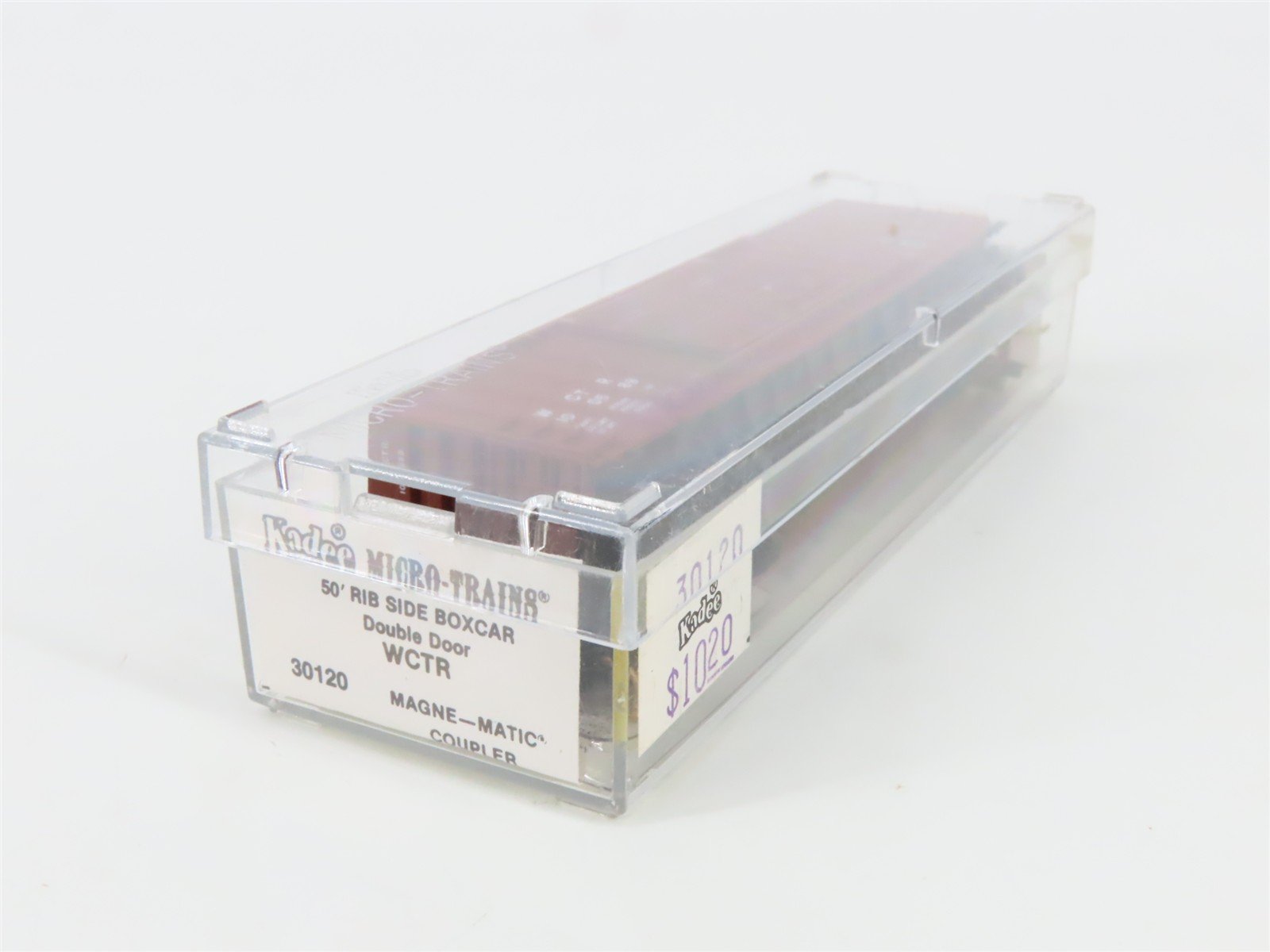 N Scale Micro-Trains 30120 WCTR White City Terminal 50' Box Car 100589 RTR