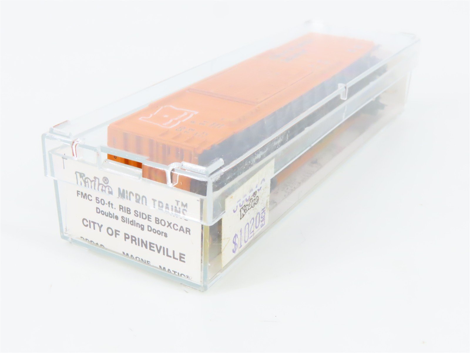 N Scale Micro-Trains 30010 COP City of Prineville Railway 50' Box Car 7231 RTR