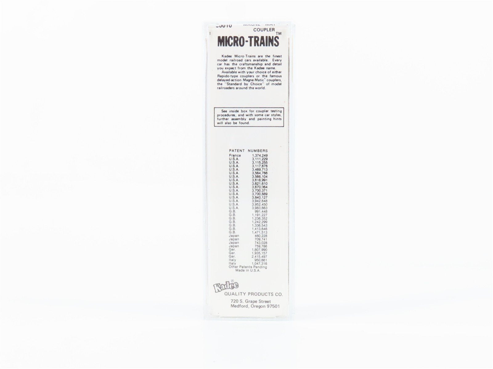 N Scale Micro-Trains 30010 COP City of Prineville Railway 50' Box Car 7231 RTR