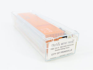 N Scale Micro-Trains 30010 COP City of Prineville Railway 50' Box Car 7231 RTR