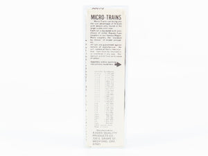 N Scale Micro-Trains 50070 SP Southern Pacific 34' Wood-Sheathed Caboose 417 RTR