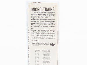N Scale Micro-Trains 50070 SP Southern Pacific 34' Wood-Sheathed Caboose 417 RTR