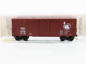 N Scale Micro-Trains 24150 CNJ Jersey Central Lines 40' Box Car 23740 RTR