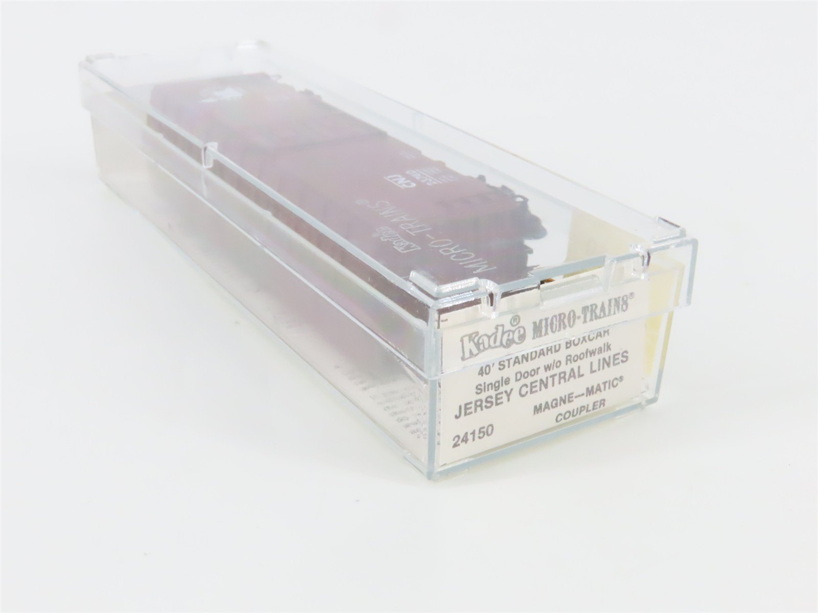 N Scale Micro-Trains 24150 CNJ Jersey Central Lines 40' Box Car 23740 RTR