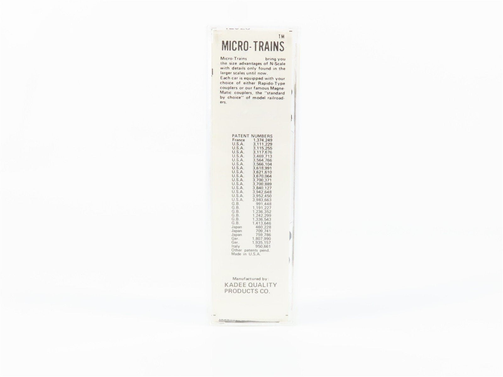 N Scale Micro-Trains 42020 ASRX Domino Sugars 40' Wood-Sheathed Box Car 497 RTR
