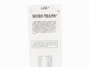N Scale Micro-Trains 56190 CC&O Clinchfield 33' 2-Bay Hopper 45469 RTR