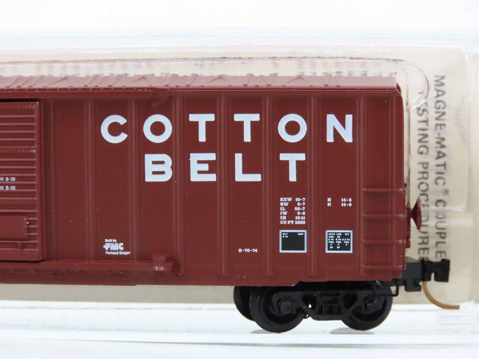 N Scale Micro-Trains 30060 SSW Cotton Belt 50' Box Car 67351 RTR