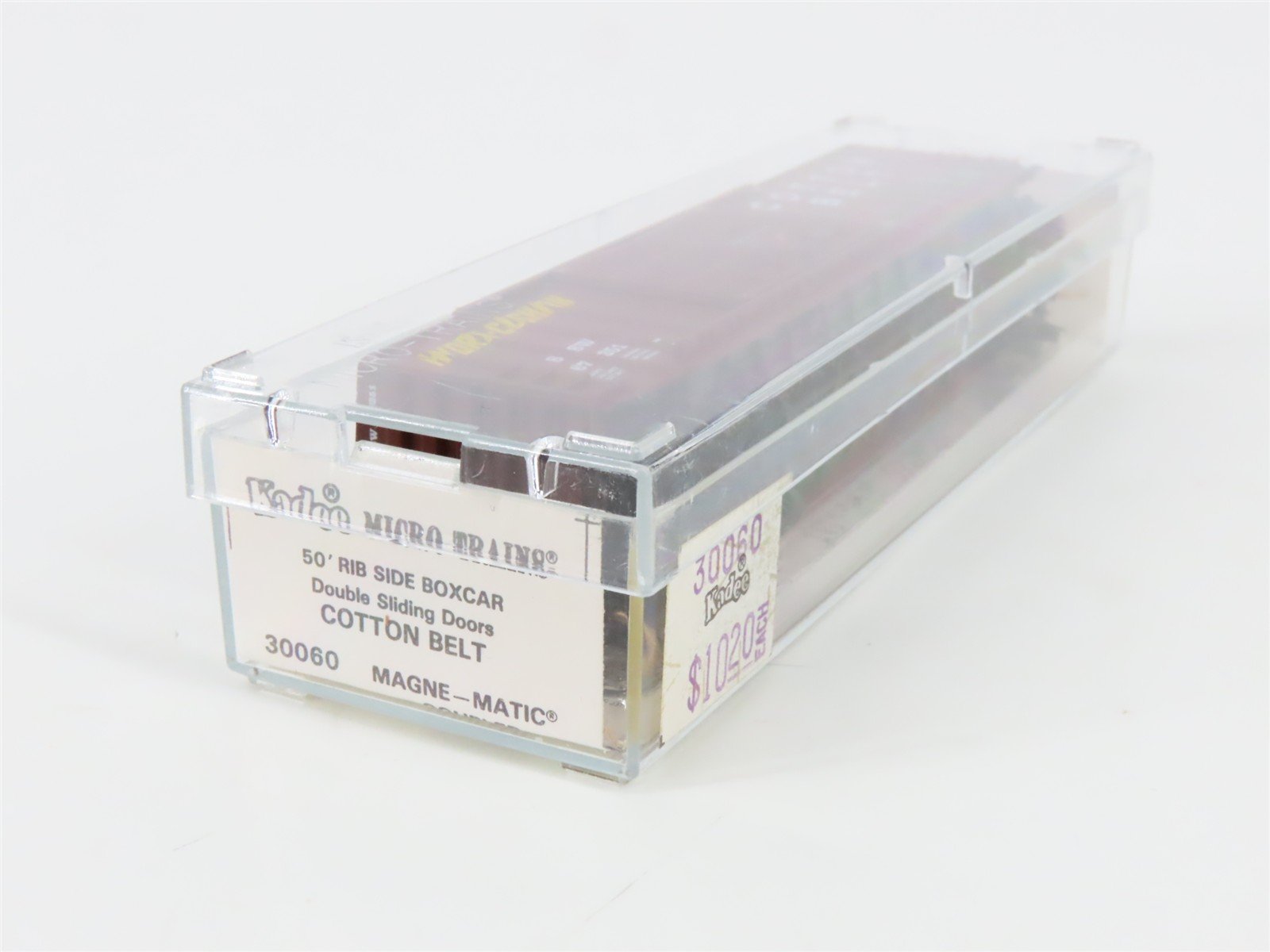 N Scale Micro-Trains 30060 SSW Cotton Belt 50' Box Car 67351 RTR