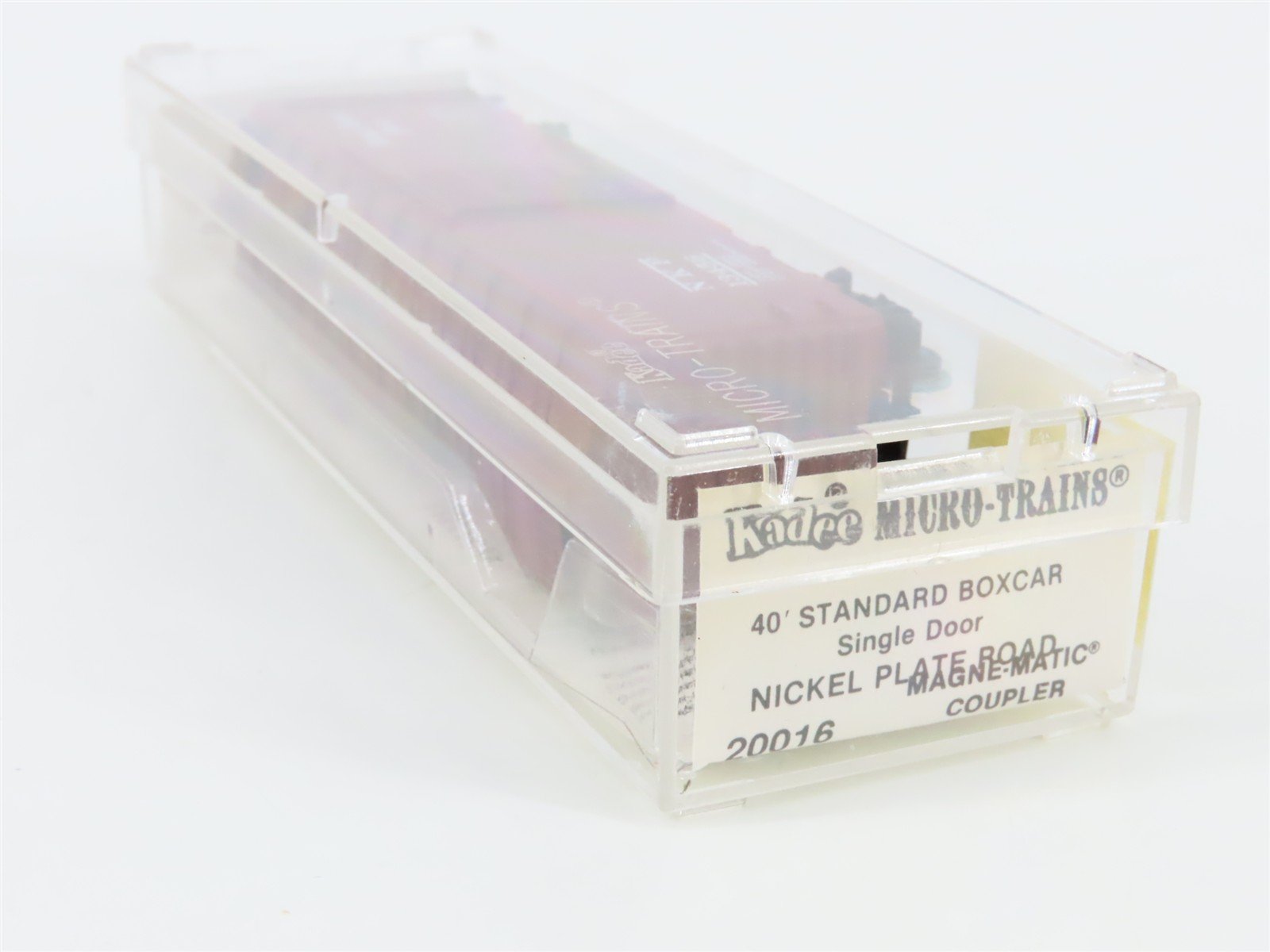 N Scale Micro-Trains 20016 NKP Nickel Plate Road 40' Box Car 13456 RTR