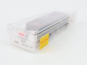 N Scale Micro-Trains 29060 CB&Q Chicago, Burlington & Quincy 40' Box Car RTR