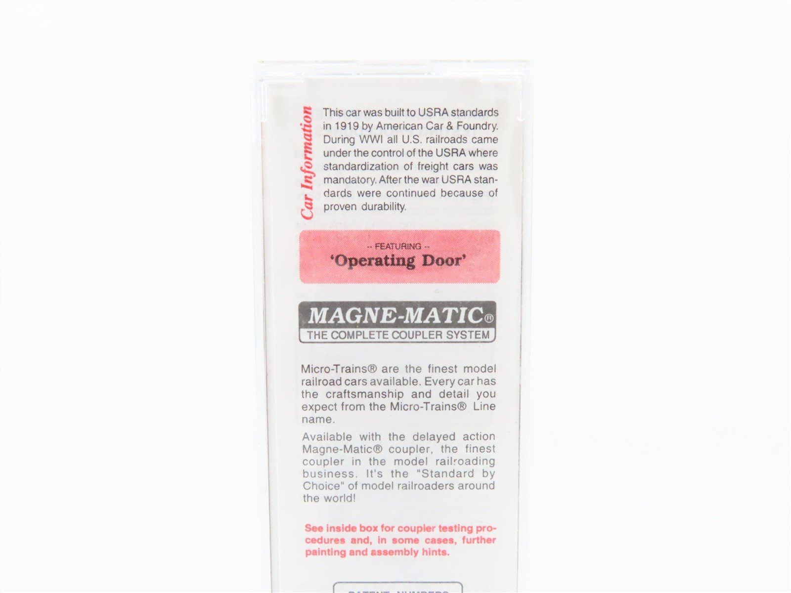 N Scale Micro-Trains 39080 ACL Atlantic Coast Line 40' Box Car 46683 RTR