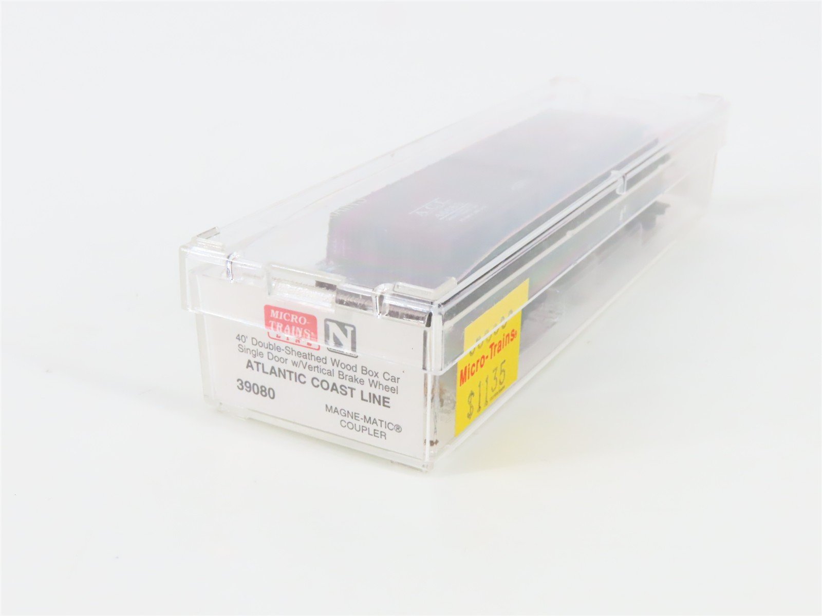 N Scale Micro-Trains 39080 ACL Atlantic Coast Line 40' Box Car 46683 RTR