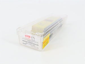 N Scale Micro-Trains 42030 MWR Muncie & Western 40' Box Car 1022 RTR