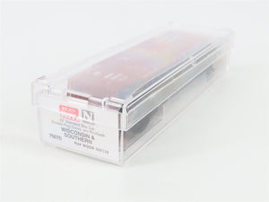 N Scale Micro-Trains 75070 WSOR Wisconsin & Southern 50' Box Car 503135 RTR