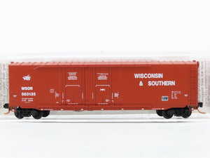 N Scale Micro-Trains 75070 WSOR Wisconsin & Southern 50' Box Car 503135 RTR