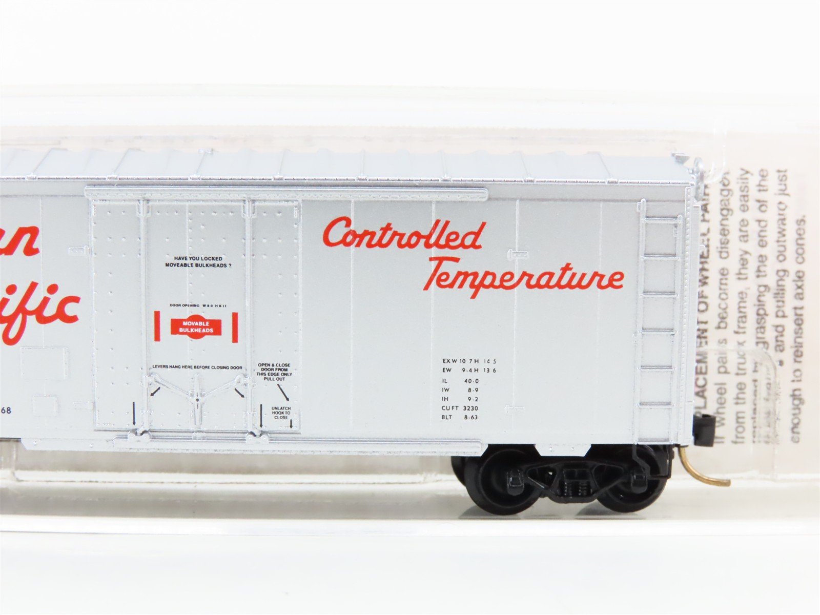 N Scale Micro-Trains 74040/3 CP Canadian Pacific 40' Box Car 285605 RTR