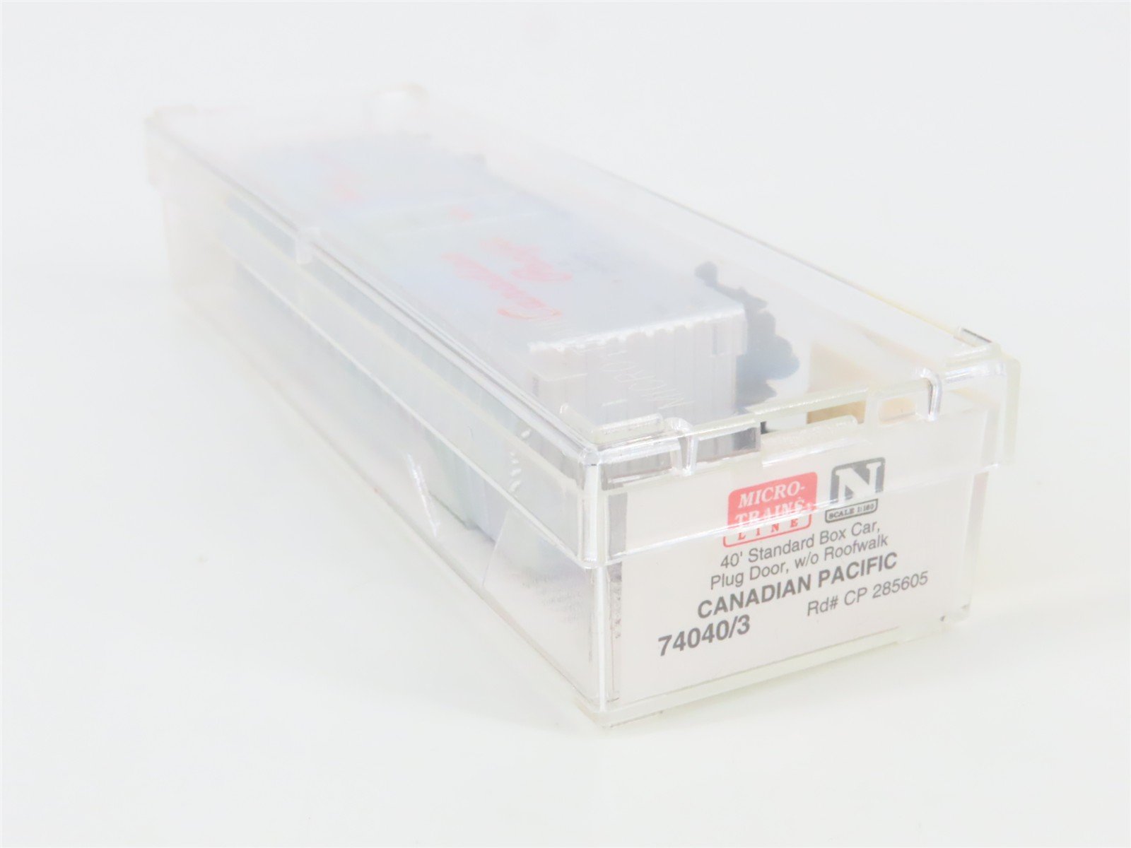 N Scale Micro-Trains 74040/3 CP Canadian Pacific 40' Box Car 285605 RTR