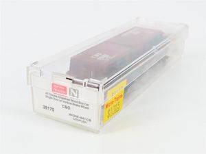 N Scale Micro-Trains 39170 C&O Chesapeake & Ohio 40' Box Car 84827 RTR