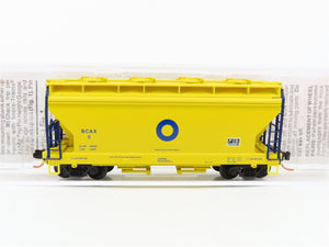 N Scale Micro-Trains 92140 BCAX Blue Circle Cement 2-Bay Covered Hopper 5 RTR