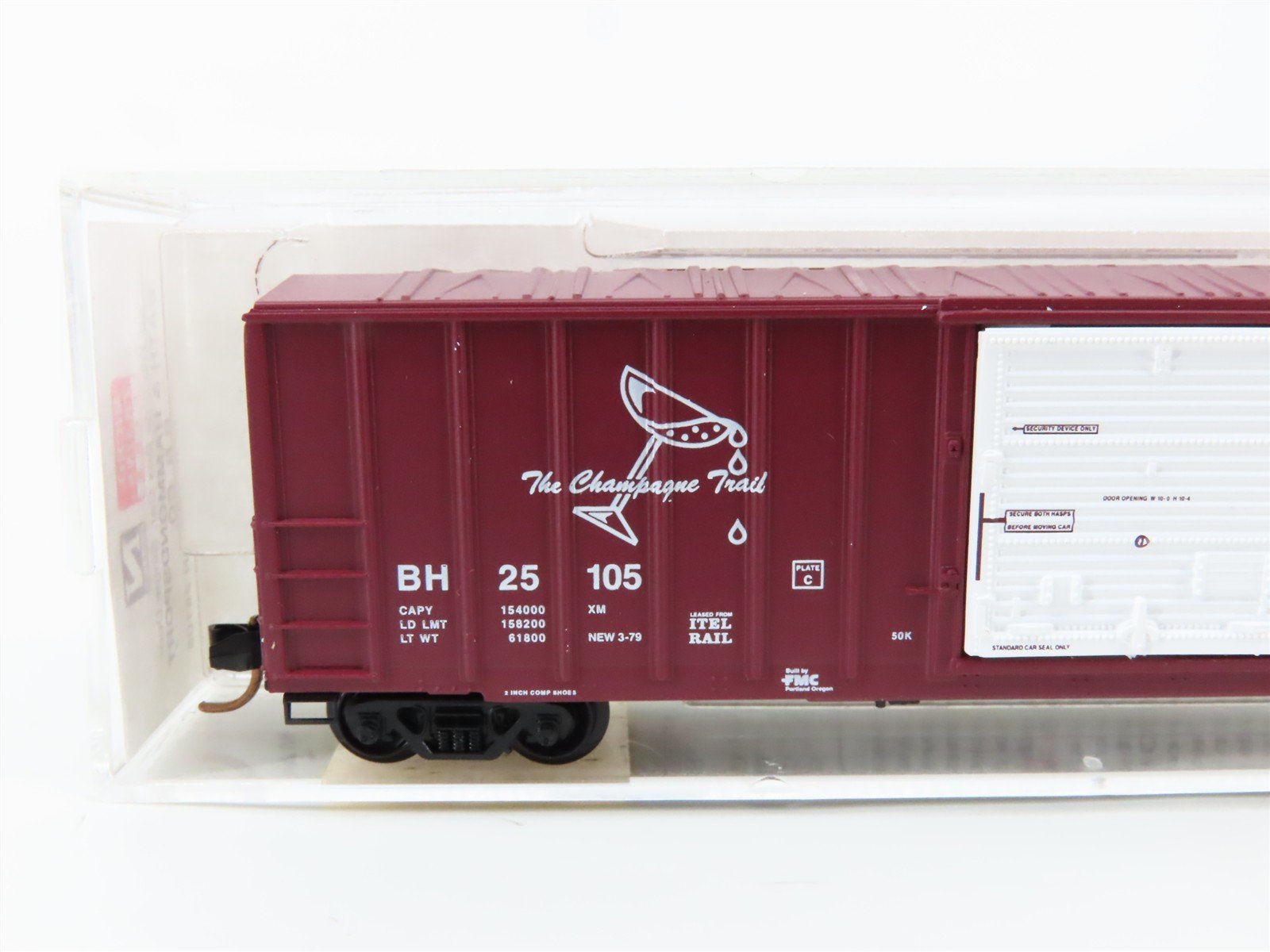 N Scale Micro-Trains 25380 BH Bath & Hammondsport 50' Box Car 25105 RTR