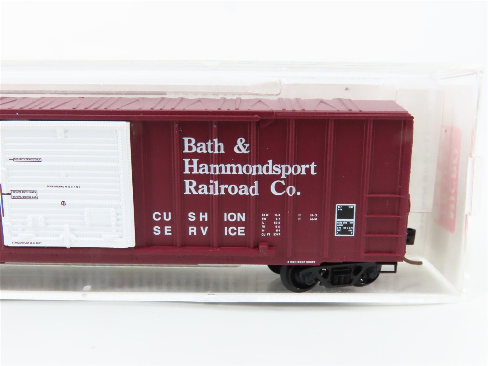 N Scale Micro-Trains 25380 BH Bath & Hammondsport 50' Box Car 25105 RTR