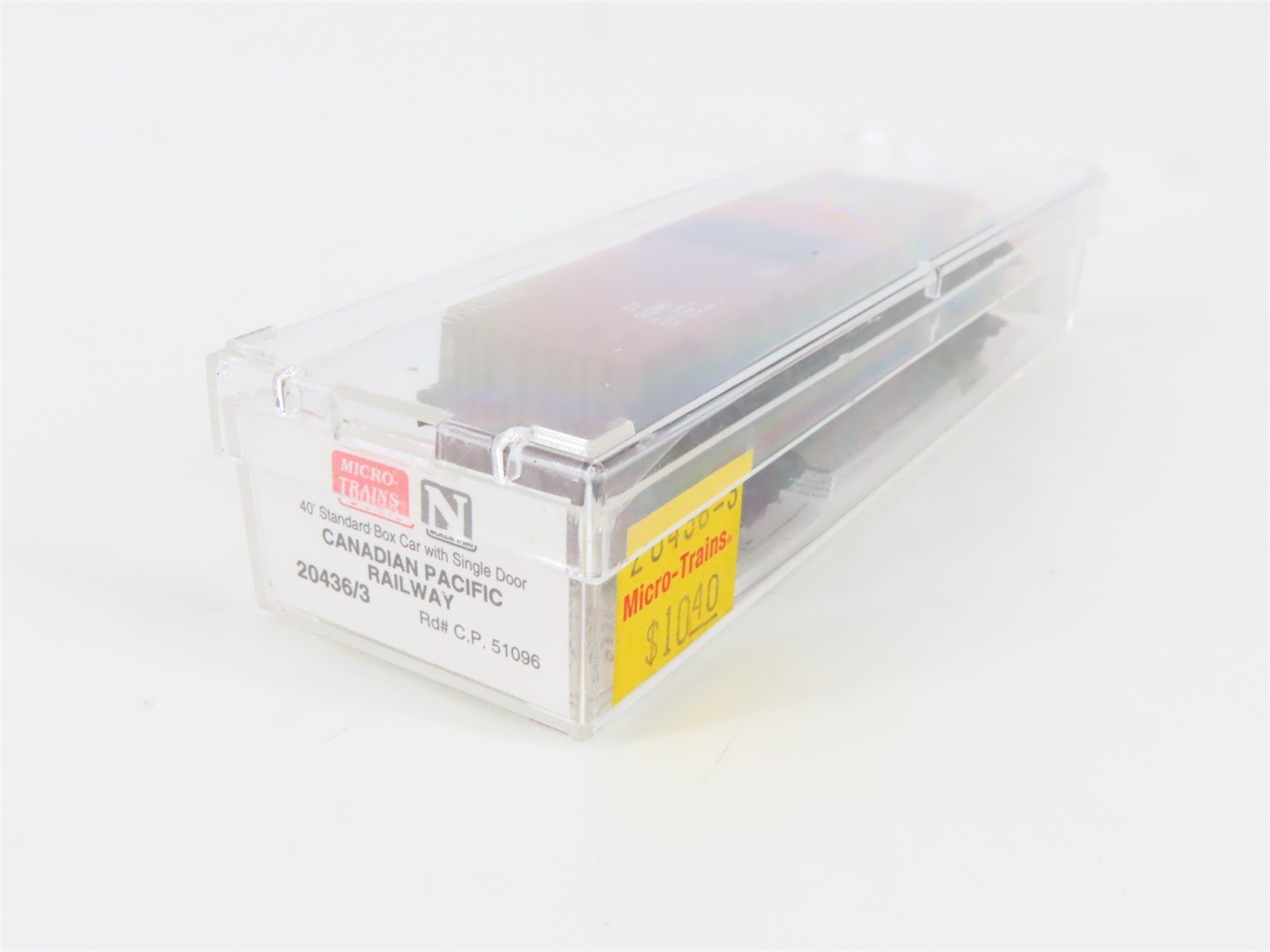N Scale Micro-Trains 20436/3 CP Canadian Pacific 40' Box Car 51096 RTR