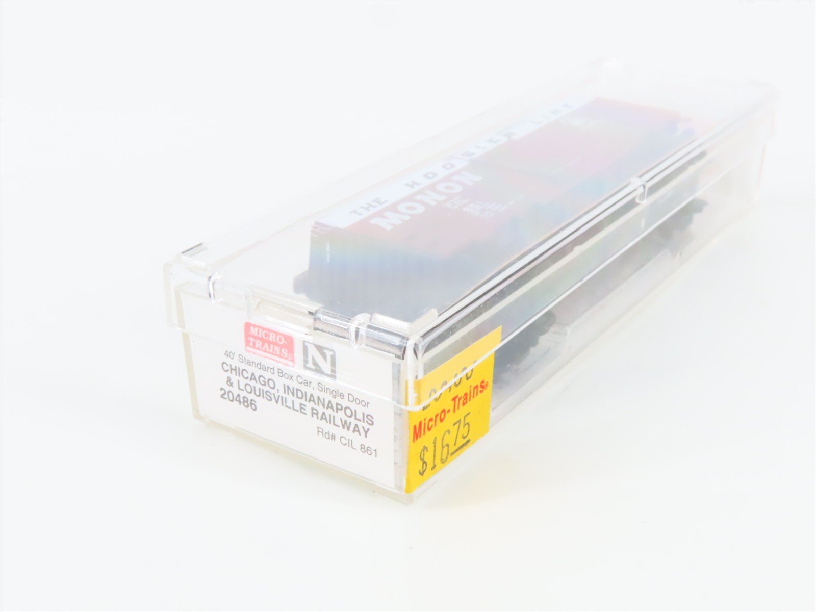 N Scale Micro-Trains 20486 Chicago, Indianapolis & Louisville 40' Box Car RTR