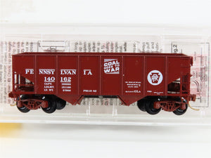 N Scale Micro-Trains 56270 PRR Pennsylvania 33' 2-Bay Hopper 140162 RTR